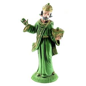 Fontanini Nativity Replacement King Figure Standing w/ Offering Italy 4”